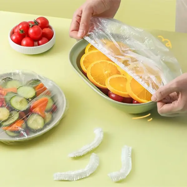 أغطية تخزين طعام قابلة للتمدد لحفظ الطعام - Stretchable Food Storage Covers for Food Preservation