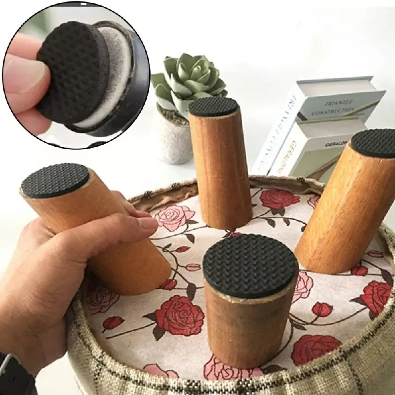 حامي الأرضية من الخدوش ومانع اهتزاز وانزلاق الكرسي مجموعة 9 قطع – Floor Scratch Protector Chair Vibration and Slip Stopper Pack of 9 - Image 4