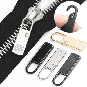 سوستة معدنية بديلة للمقطوعة للشنط والجواكت سهلة التركيب والفك – Metal Zipper Replacement for Broken Bags and Jackets Easy to Install and Remove