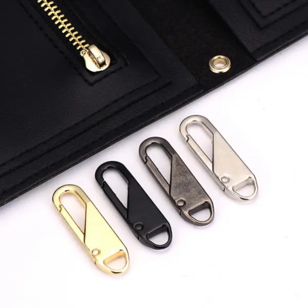 سوستة معدنية بديلة للمقطوعة للشنط والجواكت سهلة التركيب والفك – Metal Zipper Replacement for Broken Bags and Jackets Easy to Install and Remove - Image 2