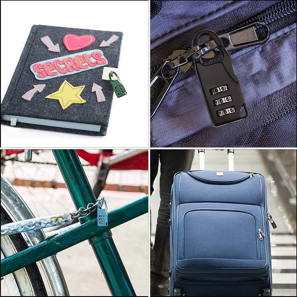 قفل أمان برقم سري بدون مفتاح للسفر – Keyless Travel Lock - Image 4
