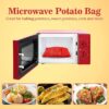 كيس طهي البطاطس والخضار في الميكروويف لتحضير وجبات سريعة ولذيذة في دقائق – Microwave Potato Cooking Bag for Quick and Delicious Meals in Minutes