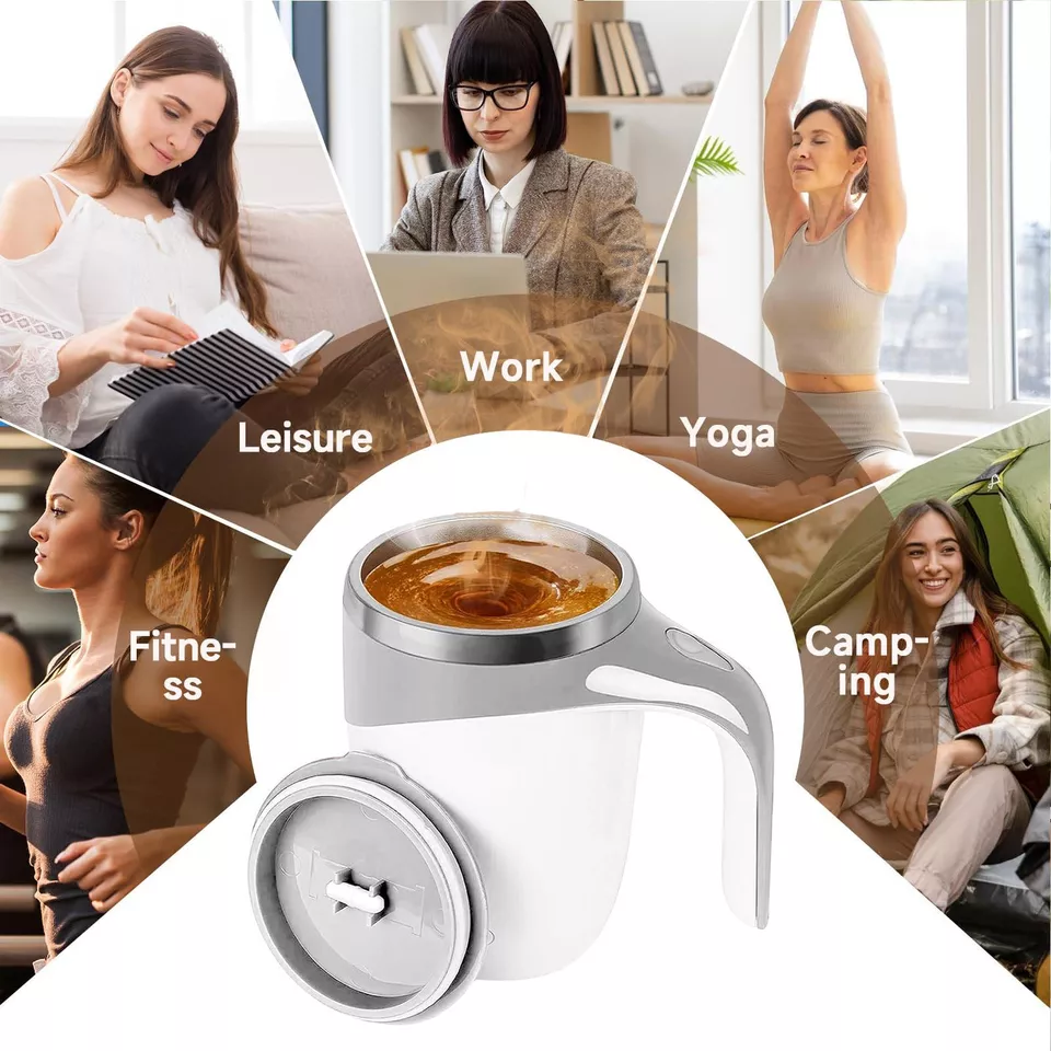 مج خلاط وتقليب ذاتي اوتوماتيك – Automatic Self-Mixing and Stirring Mug - Image 5