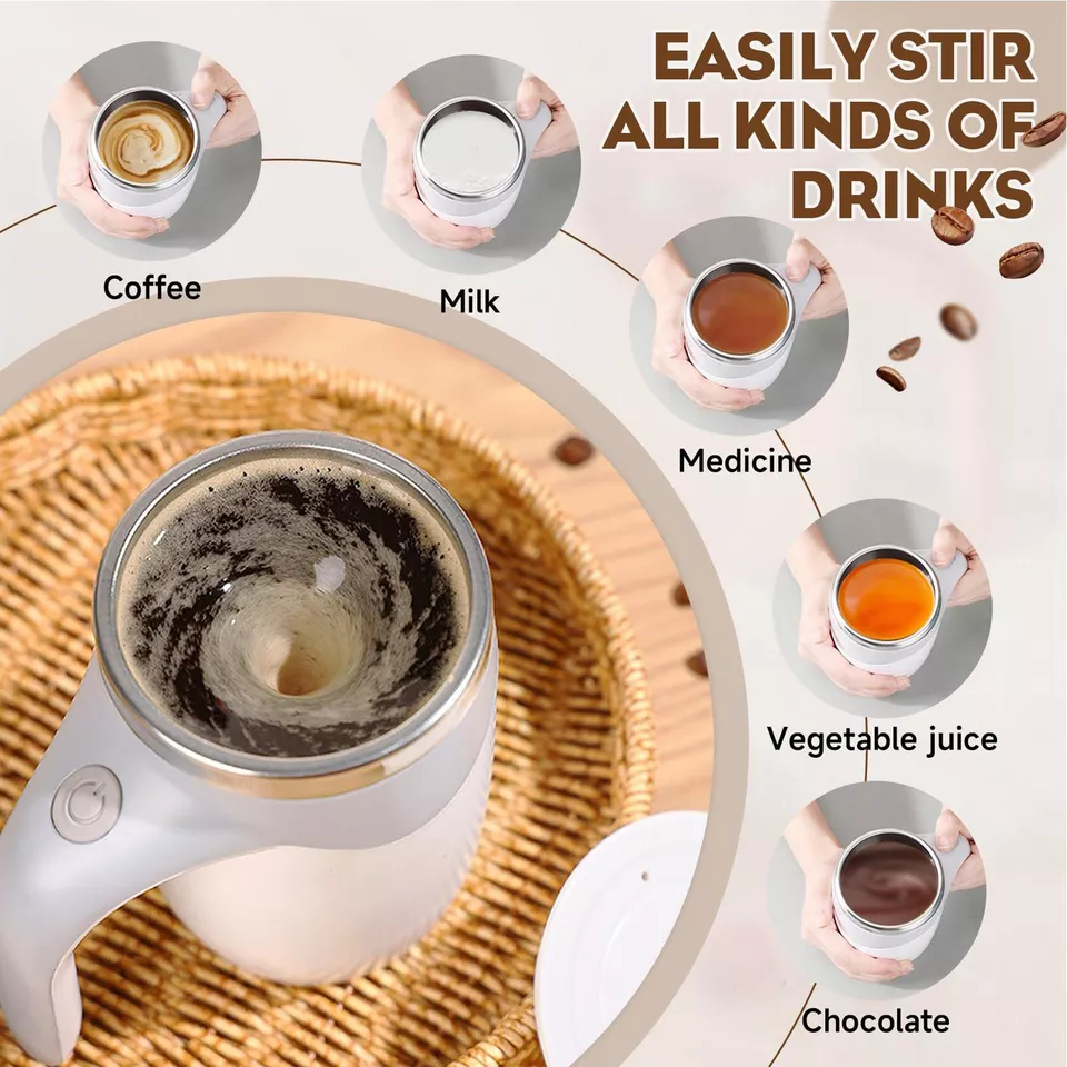 مج خلاط وتقليب ذاتي اوتوماتيك – Automatic Self-Mixing and Stirring Mug - Image 8