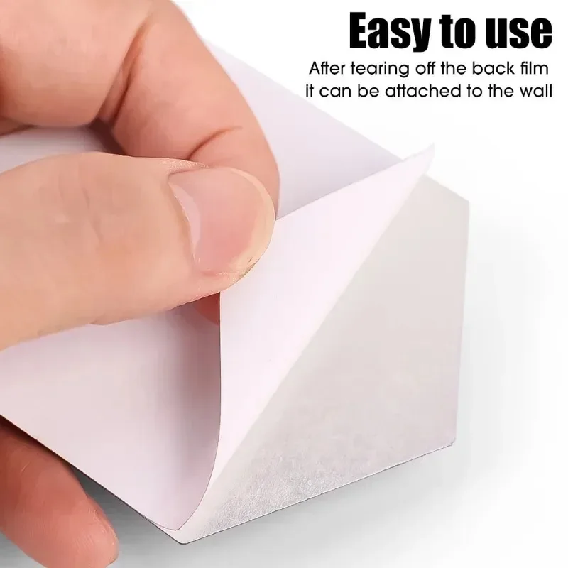 مرايات حائط سداسية لاصقة بدون مسامير 7 قطع شيك ومتينة لديكور البيت – Hexagonal Self-Adhesive Wall Mirrors 7 Pieces Stylish and Durable Home Decor - Image 9