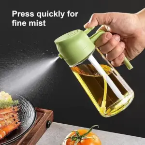 بخاخ وتوزيع زيت ٢ في ١ - 2in1 Oil Sprayer & Pour Dispenser