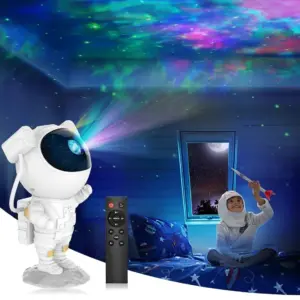 رائد الفضاء اللي بينورلك السما جوه أوضتك – Astronaut Galaxy Light Projector for Magical Nights