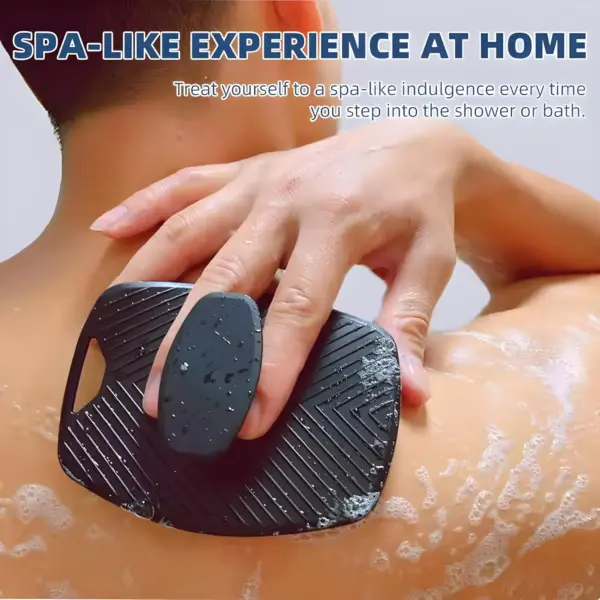 فرشة سيليكون لتقشير الجسم وتدليك البشرة - Silicone Body Scrubber for Exfoliation and Massage