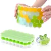 قالب سيليكون لتجميد الطعام والمكعبات على شكل خلية نحل – Honeycomb Silicone Freezer Tray for Food & Cubes