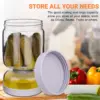 برطمان المخلل الذكي لمنع تسريب الزيت  والبلل - Smart Flip Pickle Jar For Clean Grab Every Time