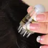 أداة توزيع الزيوت بالتدليك لتغذية الفروة وتحفيز النمو – Scalp & Hair Oil Applicator with Massage Head