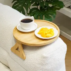 صينية الكنبة الذكية قابلة للطي - Smart Foldable Sofa Tray