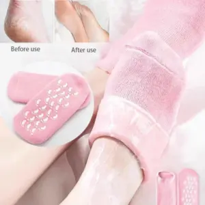شرابات جل السليكون للعناية بالقدمين - Foot Care Gel Silicone Socks